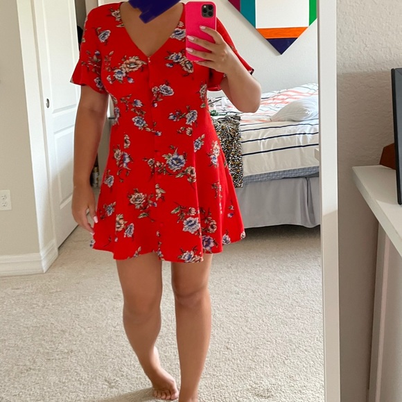 Floral Dress - forever21 - Picture 3 of 5